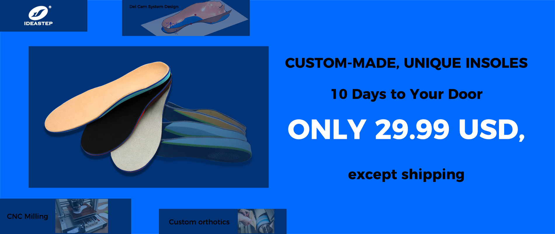 Custom Orthotics vs Insoles EVA Orthotic Insoles Manufacturer Ideastep