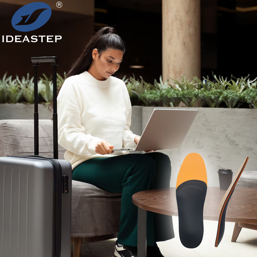 Ideastep 1098 Foot care insoles orthopedic heat moldable plastic orthotics arch support insoles