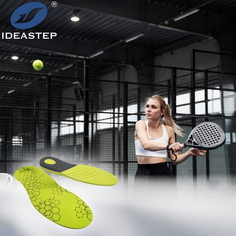 Ideastep 10047 Orthotic insoles with TPU heel cup PU cushioning