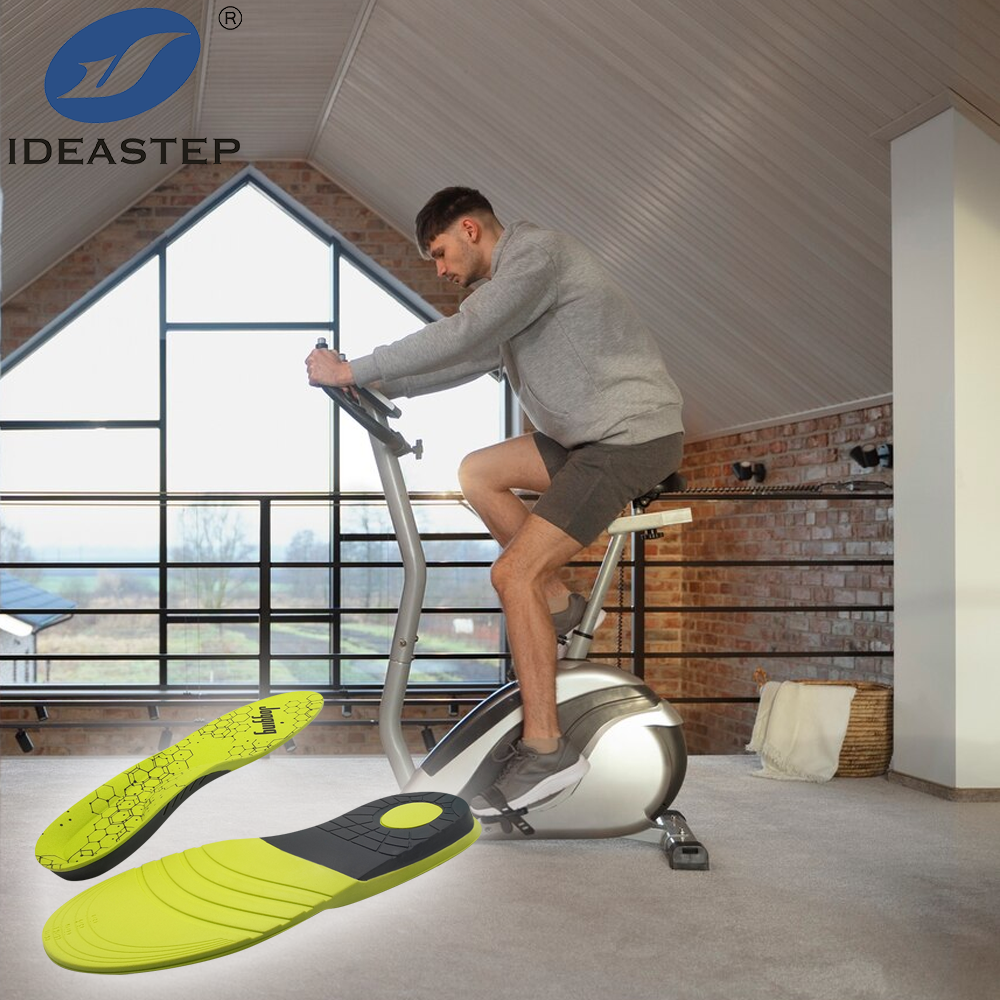 Ideastep 10047 Orthotic insoles with TPU heel cup PU cushioning