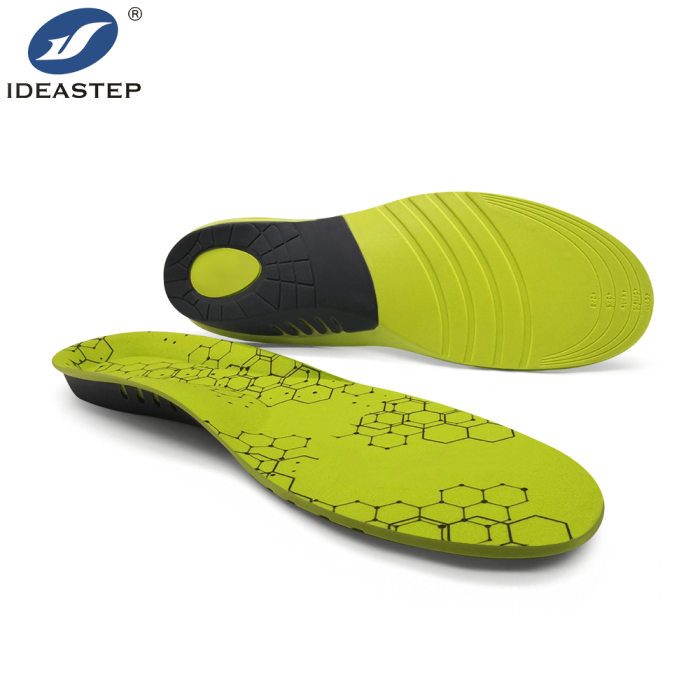 Ideastep 10047 Orthotic insoles with TPU heel cup PU cushioning