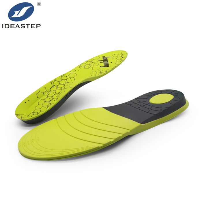 Ideastep 10047 Orthotic insoles with TPU heel cup PU cushioning