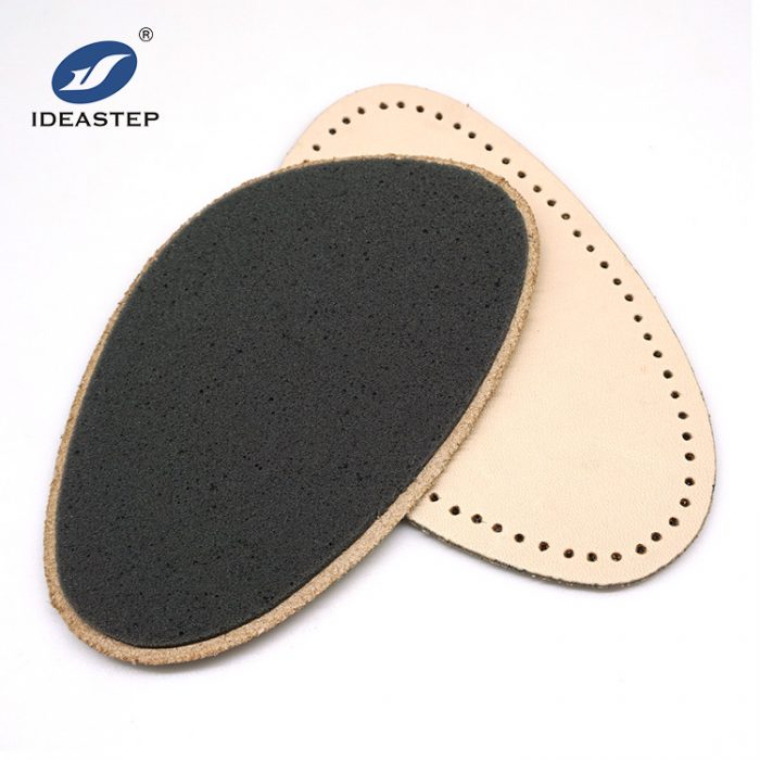 Ideastep 574-9 Orthotic Insoles Genuine Leather Metatarsal Protection Cushions Foot Pads