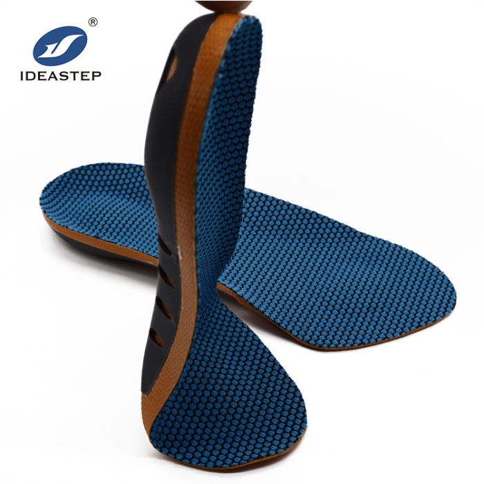 Ideastep Sport Type Cushioning Fabric Foot Protection and Eva with TPU Deep Heel Cup Insole for Athelic Shoes KOS11027
