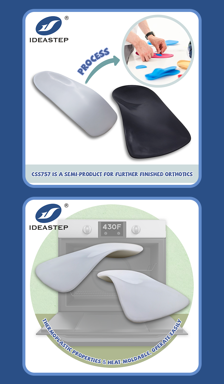 PP Shell Heat moldable Arch Support PP Shell Heat moldable Arch Support