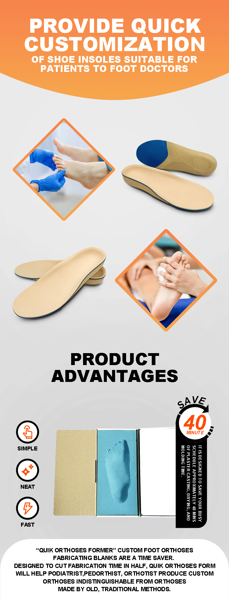 Quik Orthoses Former