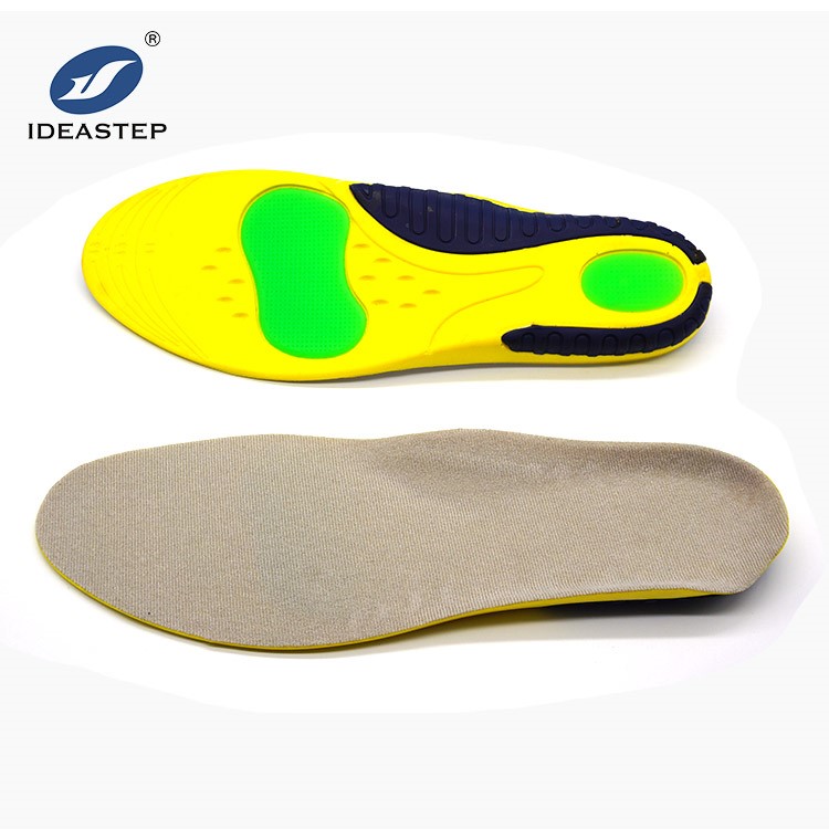 the inner sole of a shoe