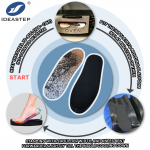 The production process of heat moldable insoles