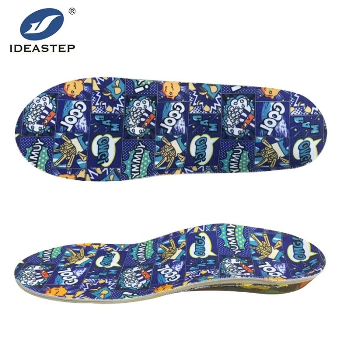 Soft arch support insole for children's flat feet