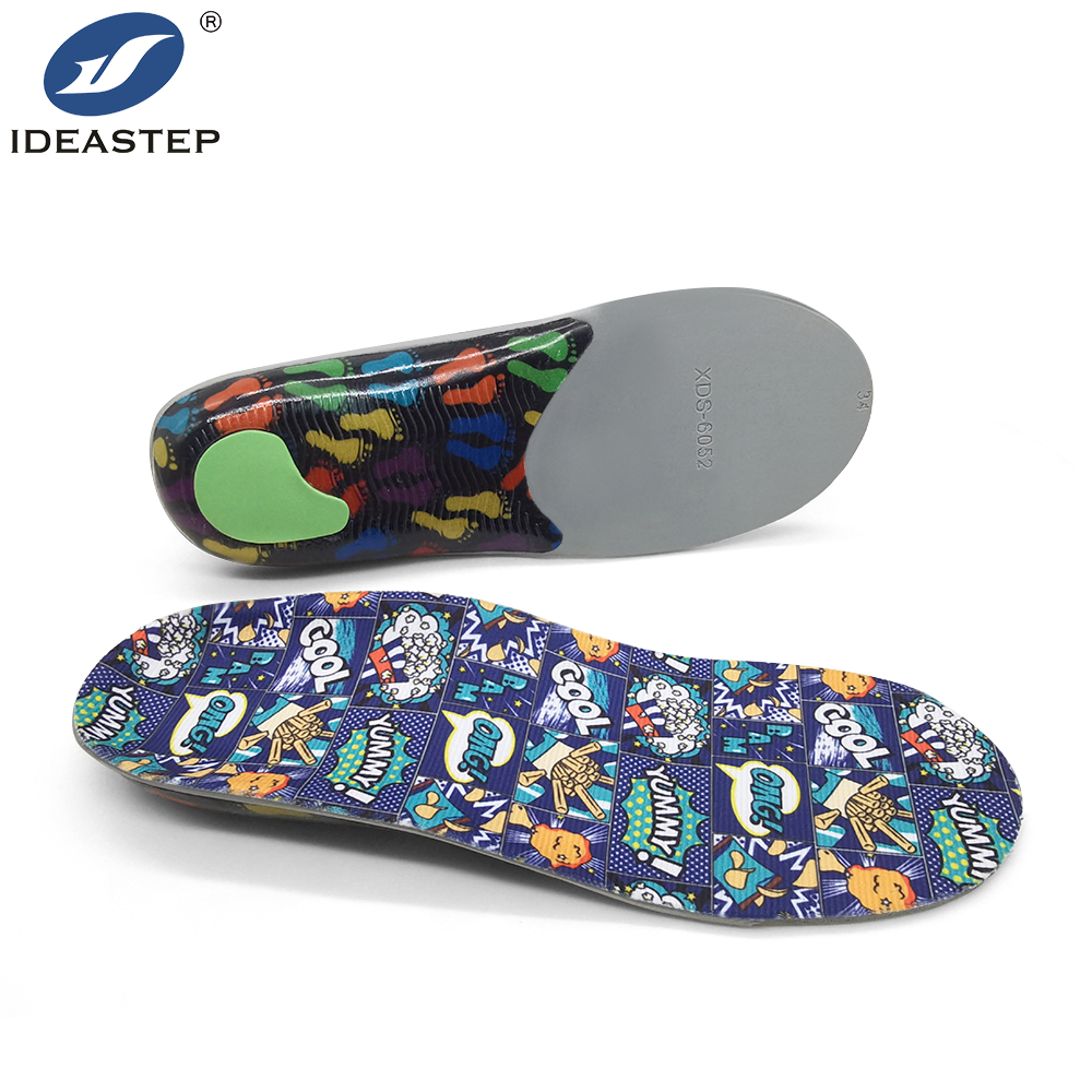 Soft arch support insole for children's flat feet