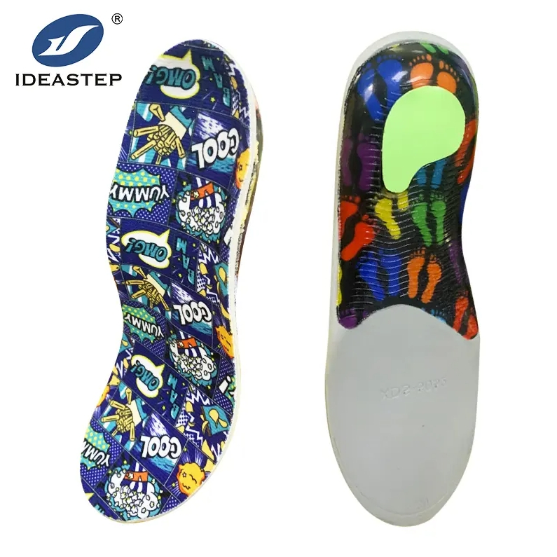 Soft arch support insole for children's flat feet