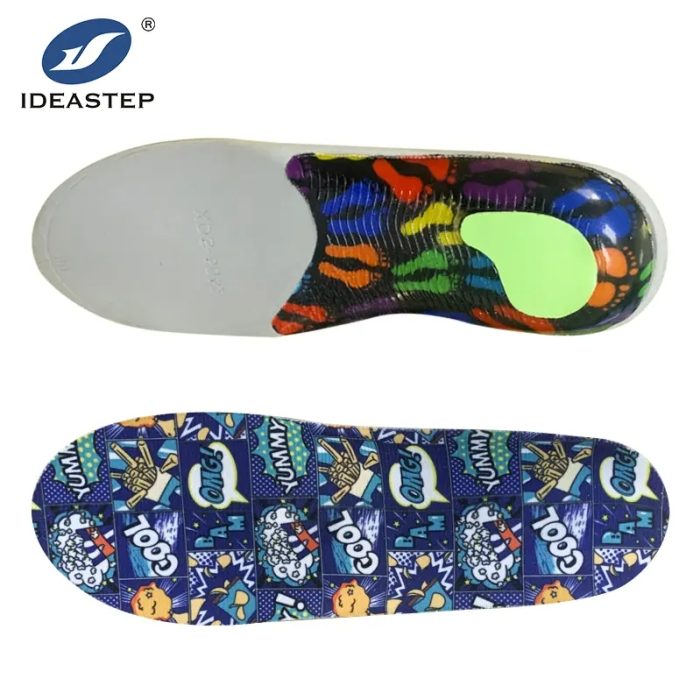 Soft arch support insole for children's flat feet