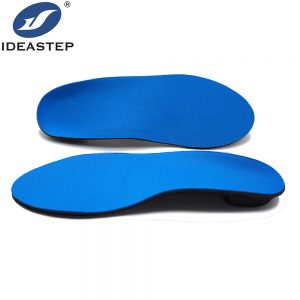 shock-absorbing insoles for flat feet
