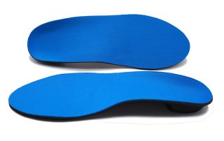 shock-absorbing insoles for flat feet