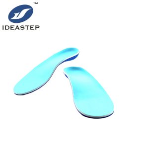 Memory foam insoles absorb shock