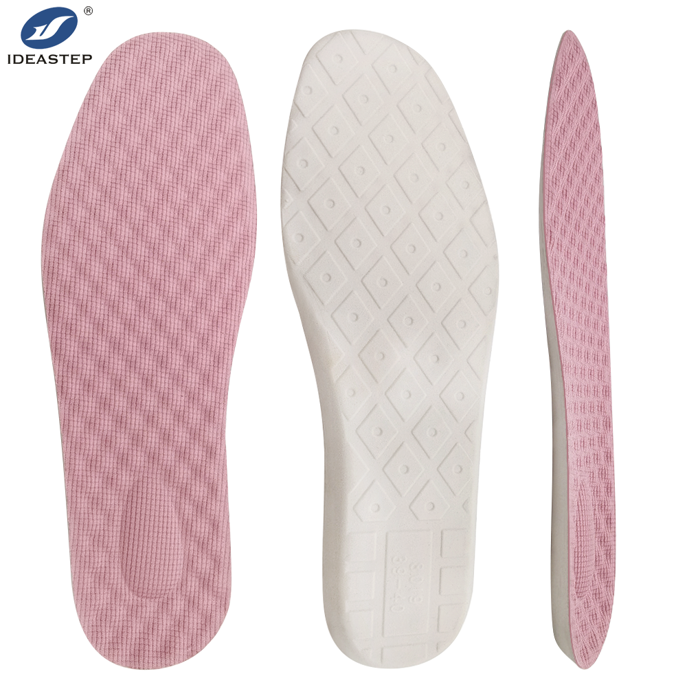 Soft pressure alleviation latex insoles