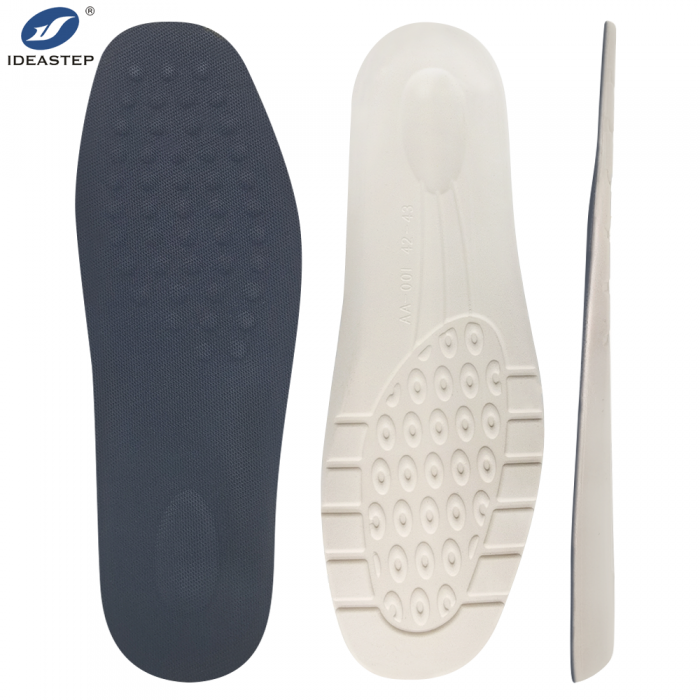 Comfortable latex insoles with massage for women