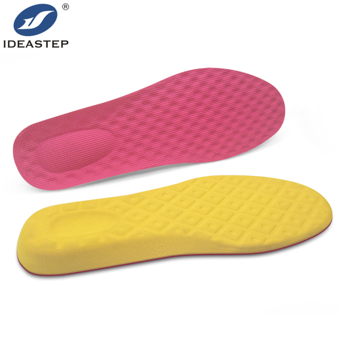 Shock Absorption latex insoles for sports