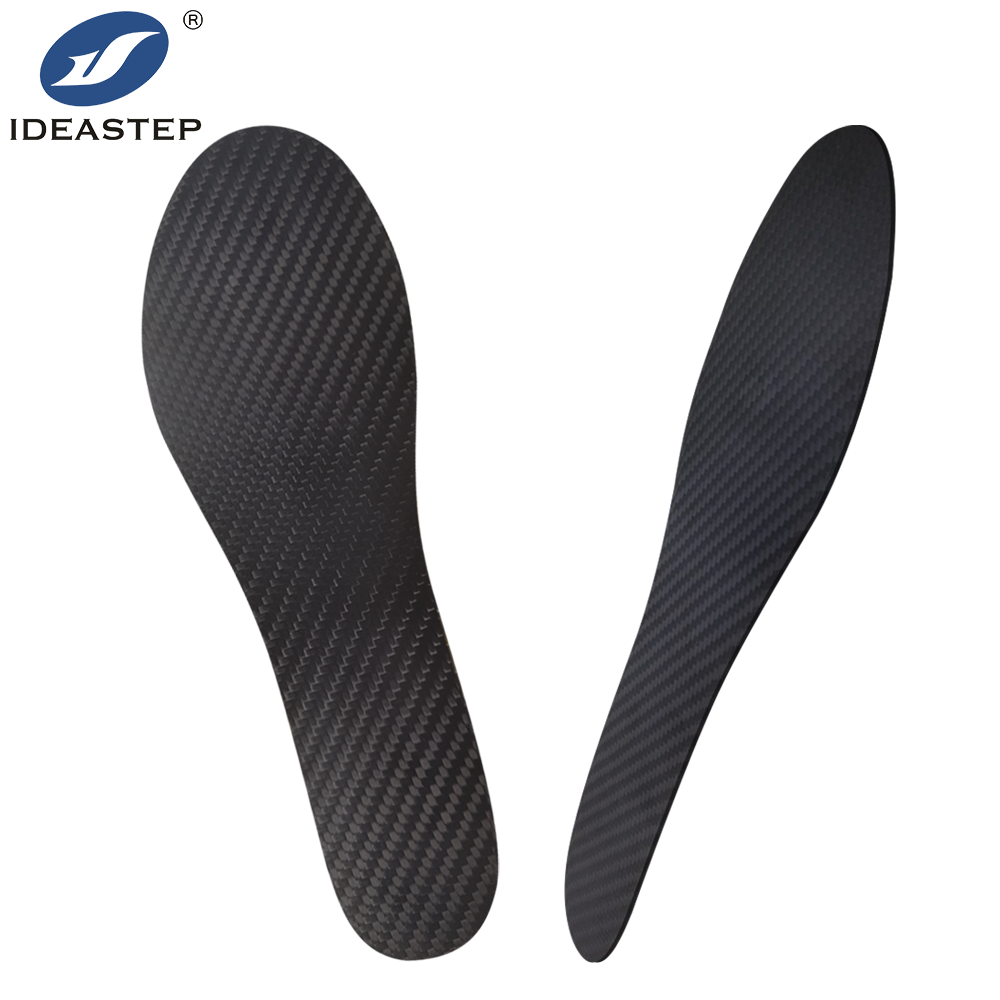 Carbon fiber insoles for jumping sports