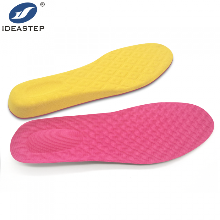 Shock Absorption latex insoles for sports