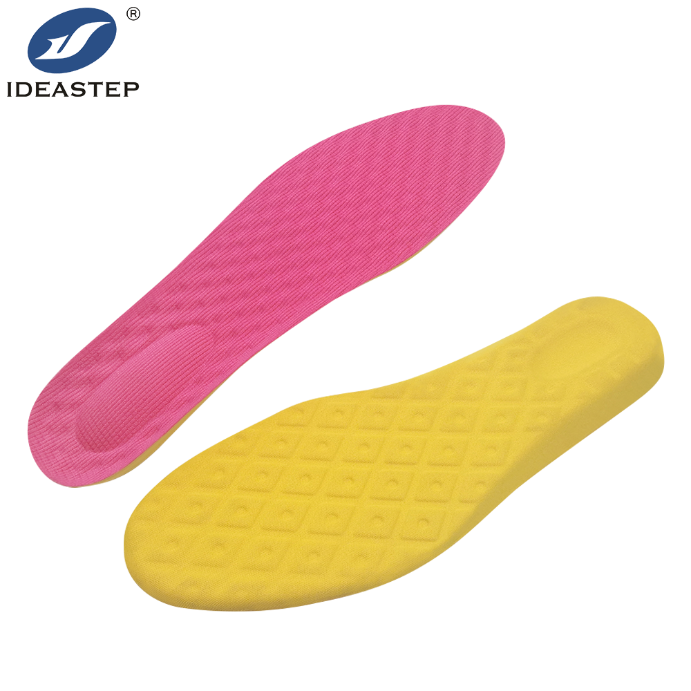 Shock Absorption latex insoles for sports