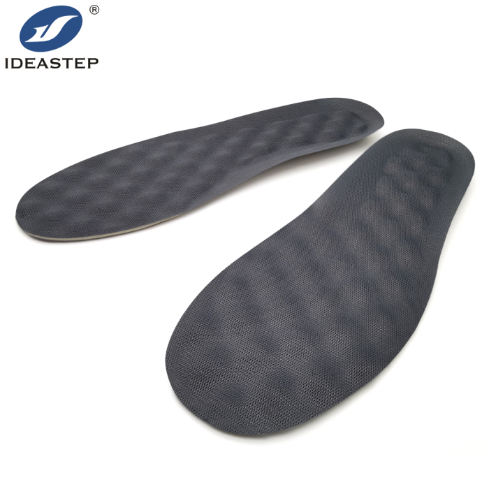 Soft and shock-absorbing massage latex insoles