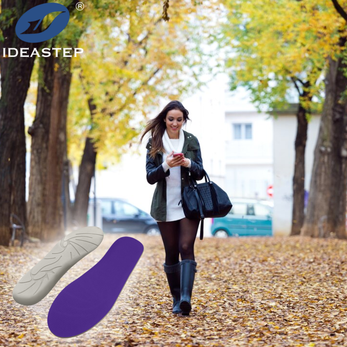 Ideastep HM-7014 Wholesale Latex Massage Insoles for Circulation | Bulk Comfort & Shock Absorption OEM