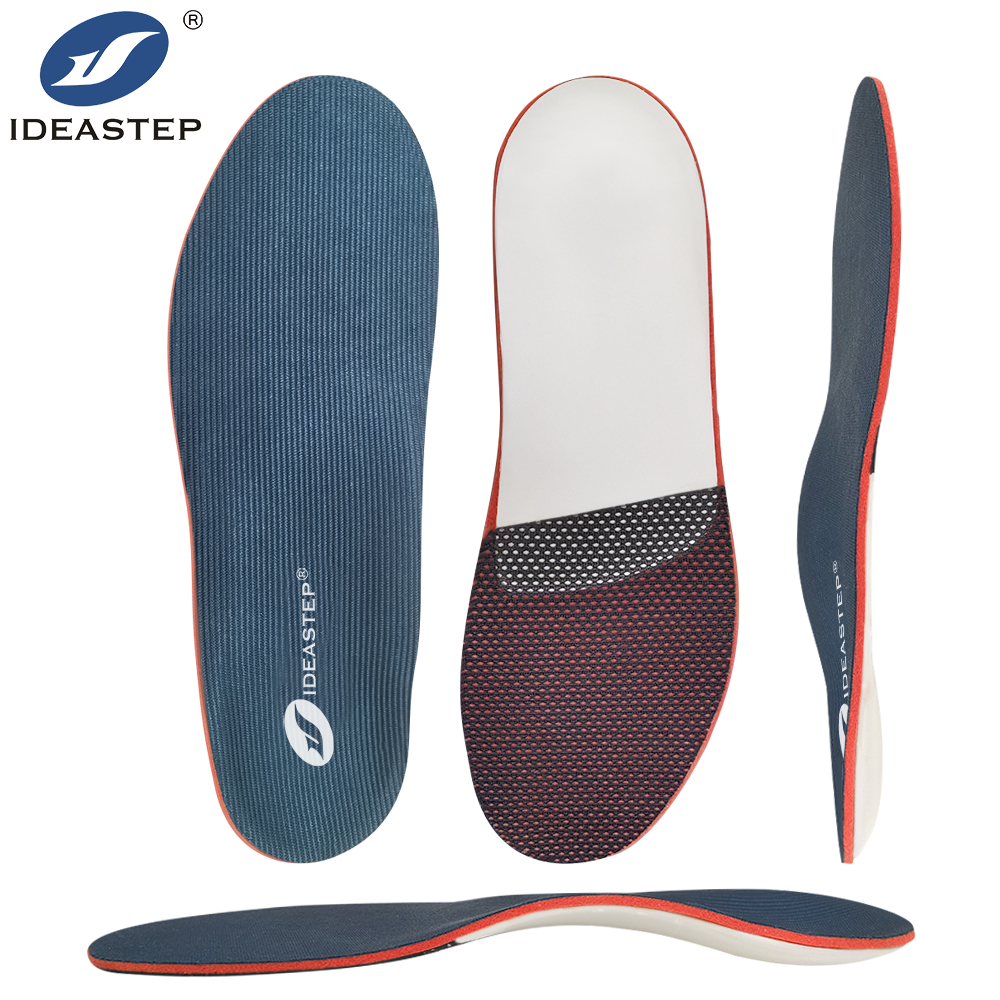 Shock-absorbing antibacterial sports insoles nga adunay suporta sa arko