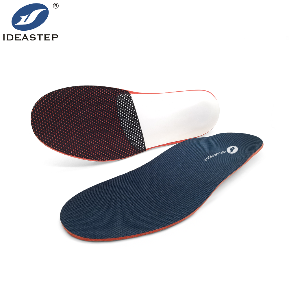 Shock-absorbing antibacterial sports insoles nga adunay suporta sa arko