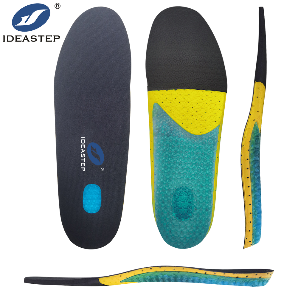 4D shock-absorbing running sports insole