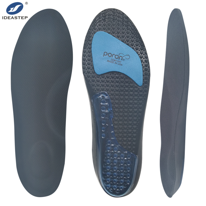 Clustog aer deodorizing insole chwaraeon orthopedig