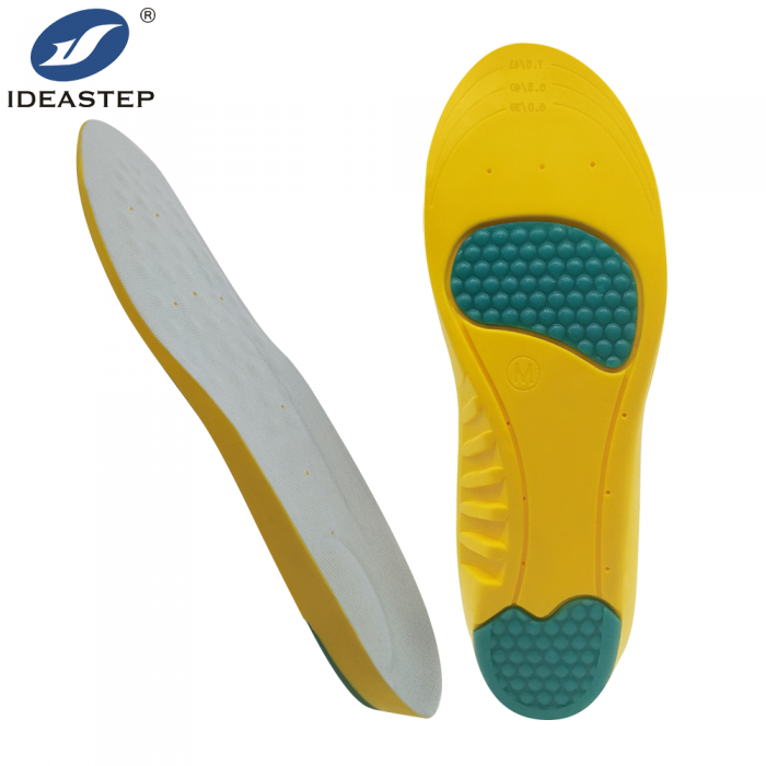 Comfortable shock-absorbing sports PU insole