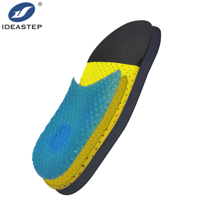 4D shock-absorbing running sports insole