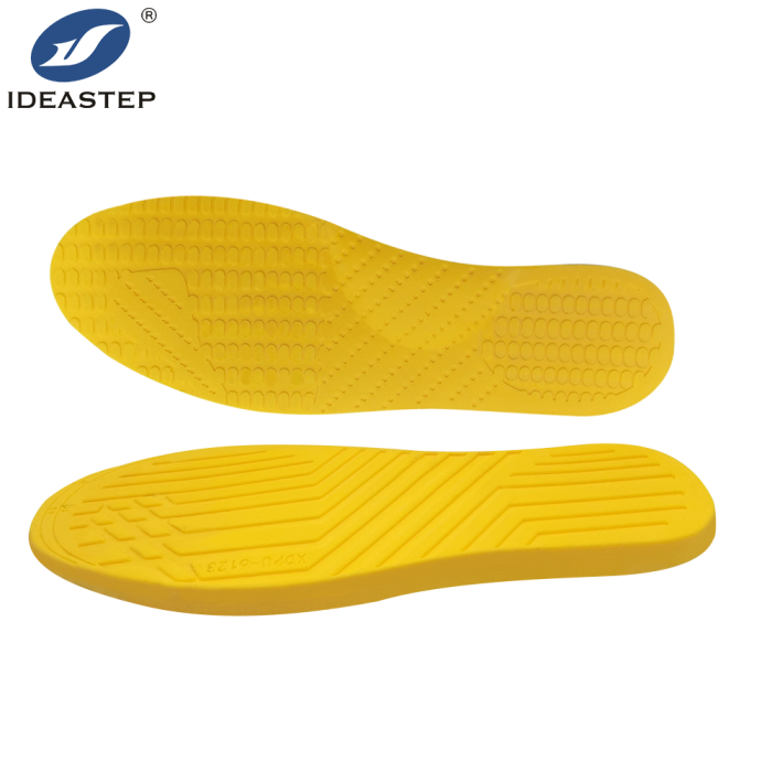 Hard X-leg non-slip orthotic insole with arch support