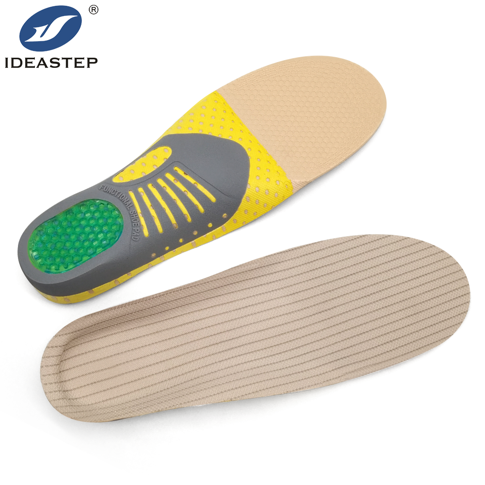 Flexible support running insoles
