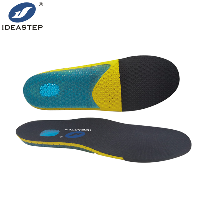 Insole chwaraeon rhedeg 4D amsugno sioc