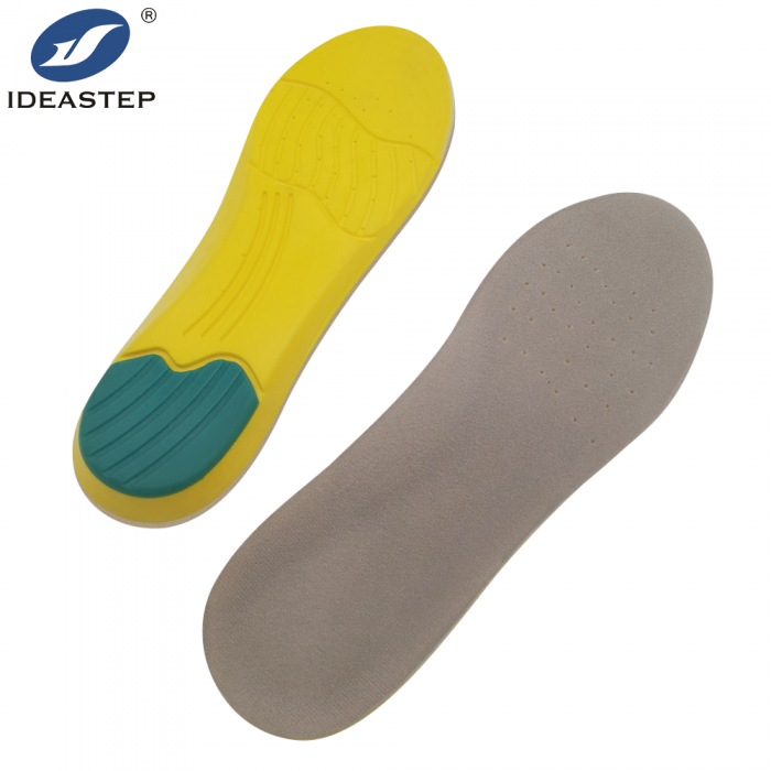 Stretch breathable soft silicone sports insole
