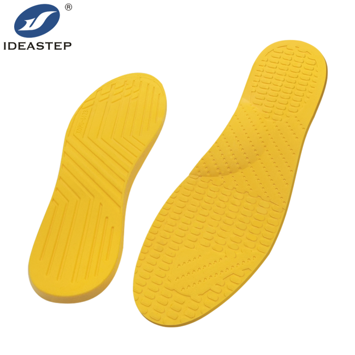 Hard X-leg non-slip orthotic insole with arch support