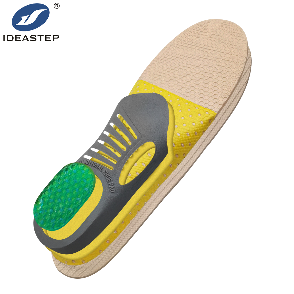 Flexible support running insoles