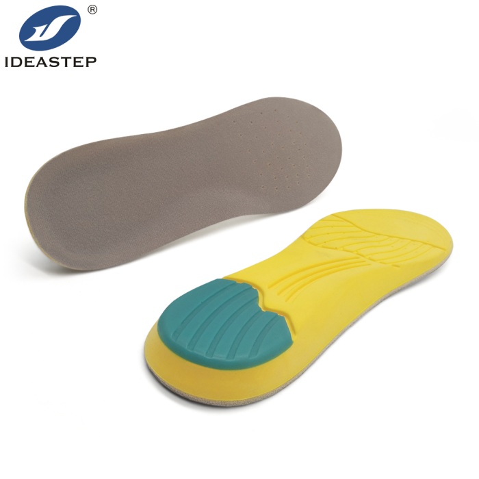 Stretch breathable soft silicone sports insole