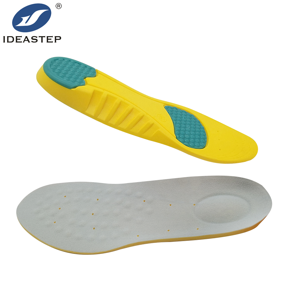 Insole PU chwaraeon cyfforddus sy'n amsugno sioc