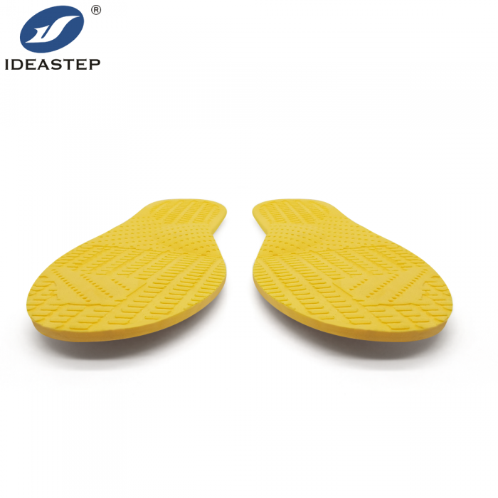 Hard X-leg non-slip orthotic insole with arch support