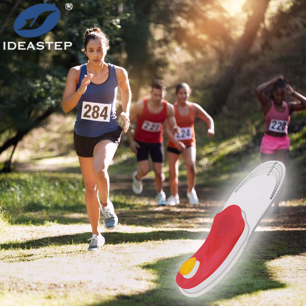Sports insoles with arch support