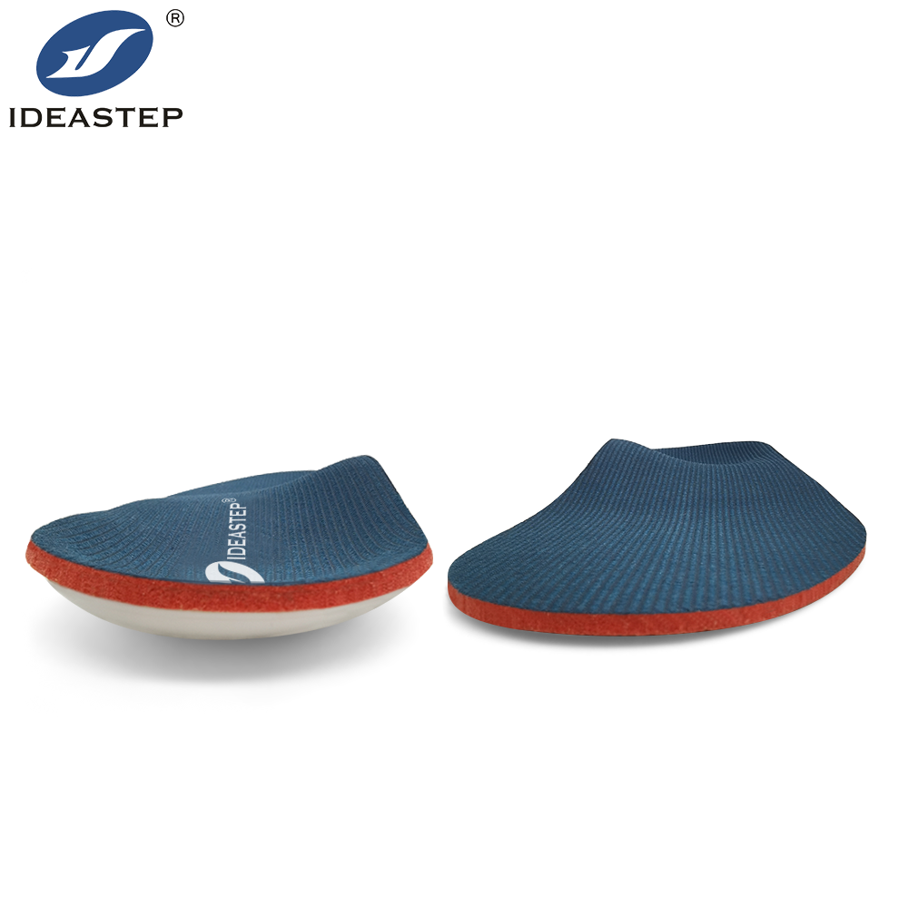 Shock-absorbing antibacterial sports insoles with arch support