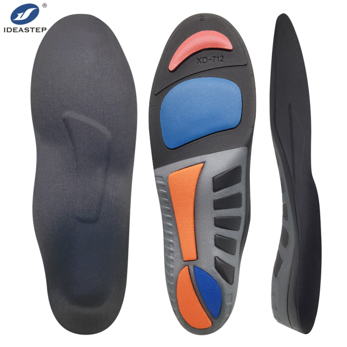 Eva foam textured plantar fasciitis insole