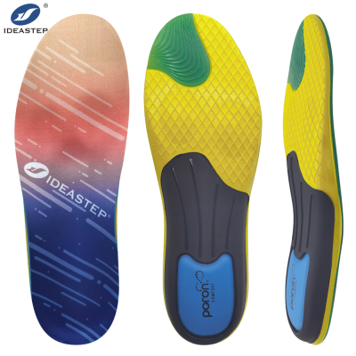 Ideastep WG-001 PU Arch Support Insoles for Sports Shoes - High Rebound