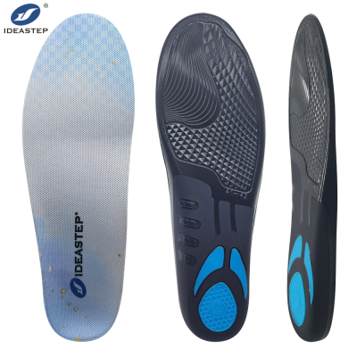 Ideastep D-069 OEM Arch Support Insoles with Non Slip - Wholesale Customizable Gel Cushioning Insoles for Work & Safety