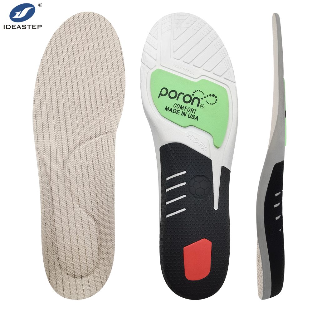 Cushioned plastic lightweight running Eva insole