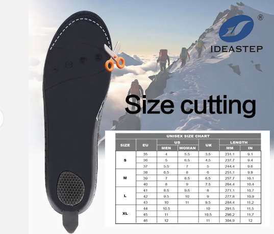 Hiking shoe insole