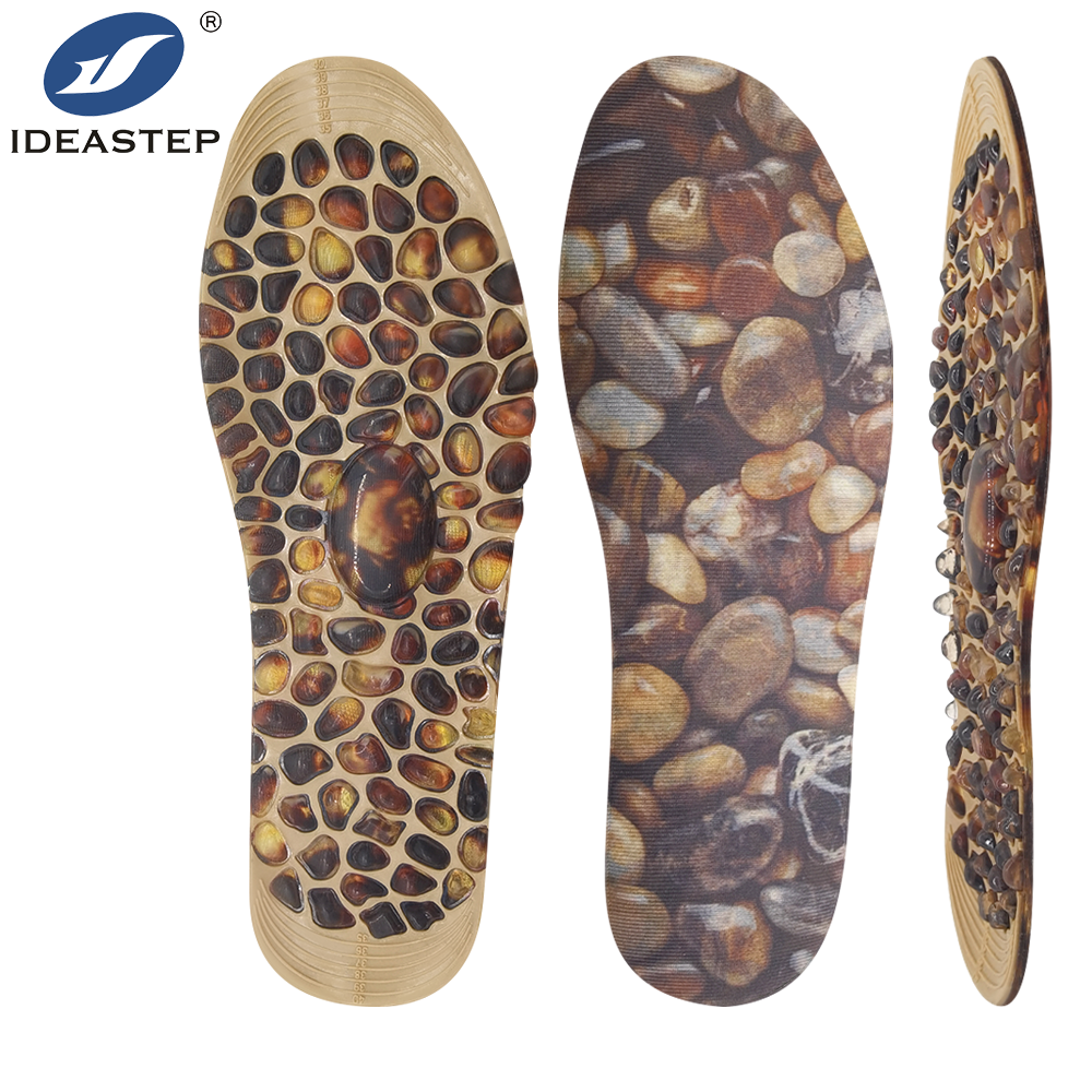 Rubber rubber sports insoles